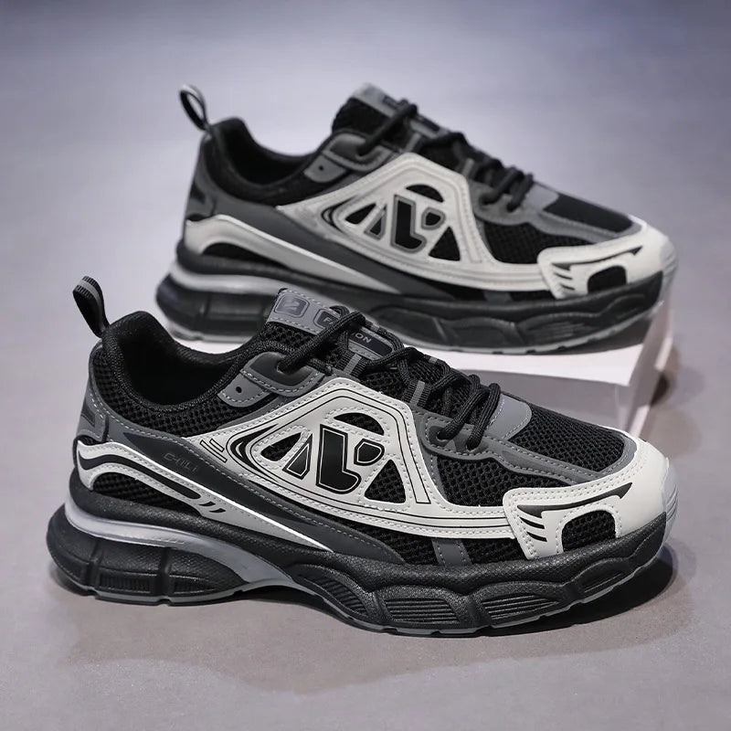 Sapatos masculinos moda ao ar livre sapato casual rendas até plataforma tênis conforto tênis de corrida para homem sapatos de treinamento tenis masculino