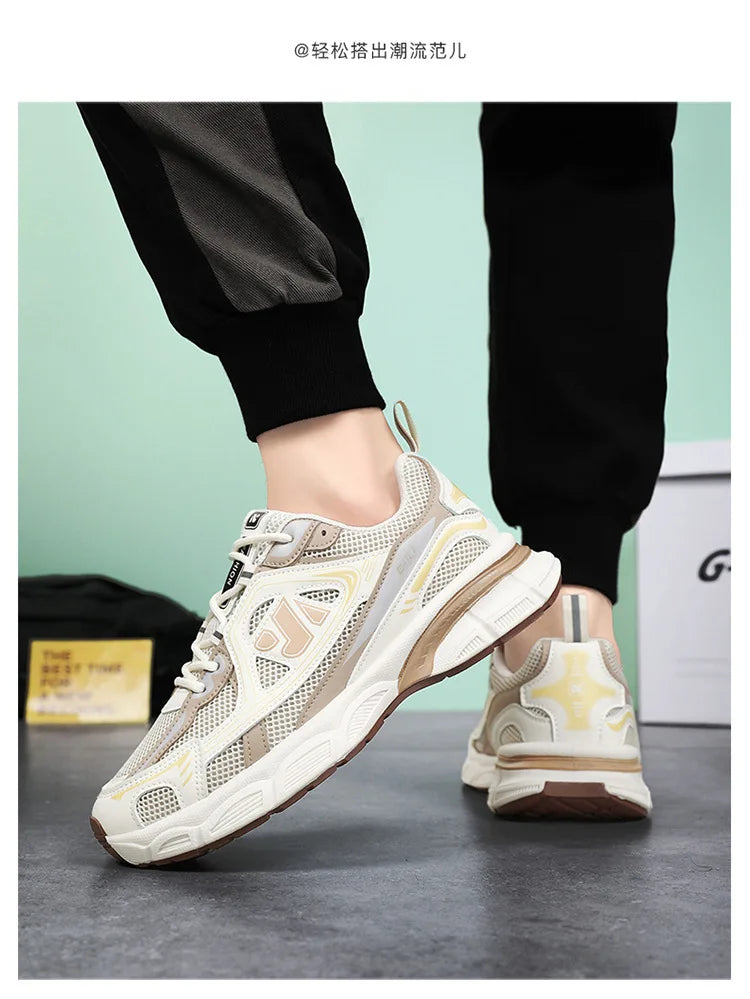 Sapatos masculinos moda ao ar livre sapato casual rendas até plataforma tênis conforto tênis de corrida para homem sapatos de treinamento tenis masculino