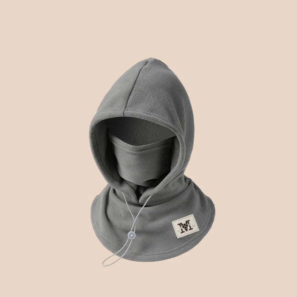 Casual mais quente com capuz pescoço boné à prova de vento cordão inverno pulôver boné anti-frio proteção de ouvido masculino capacete chapéu ciclismo