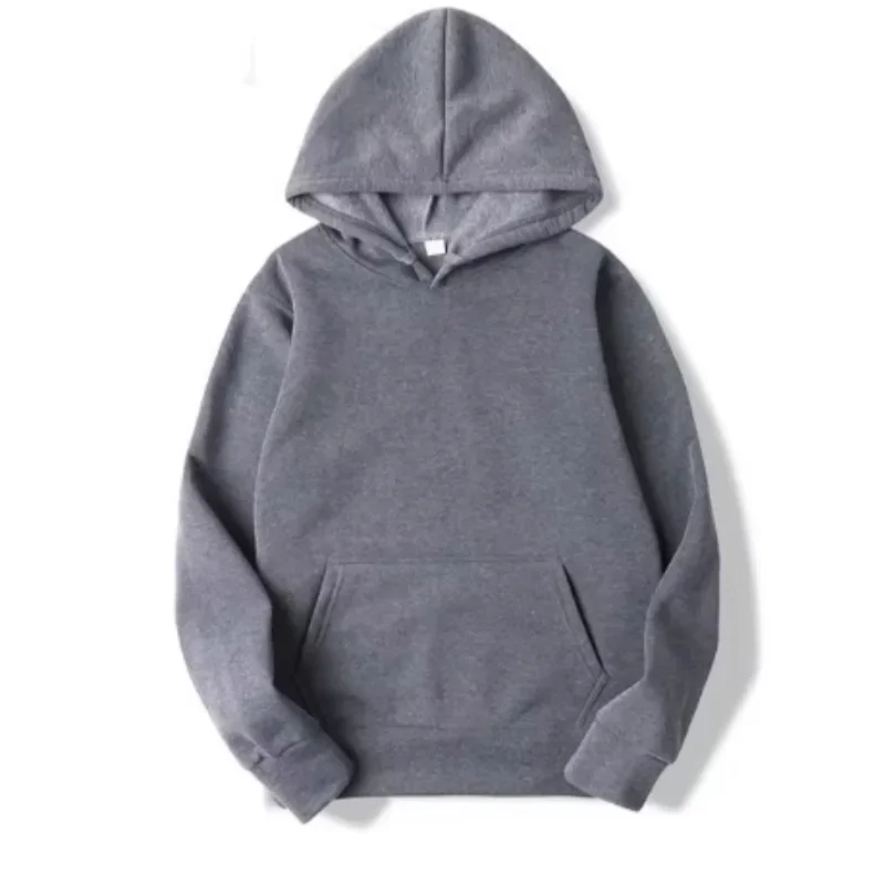Masculino cor sólida com capuz suéteres masculino camisola de lã quente moda roupas de rua solta respirável moletom com capuz masculino