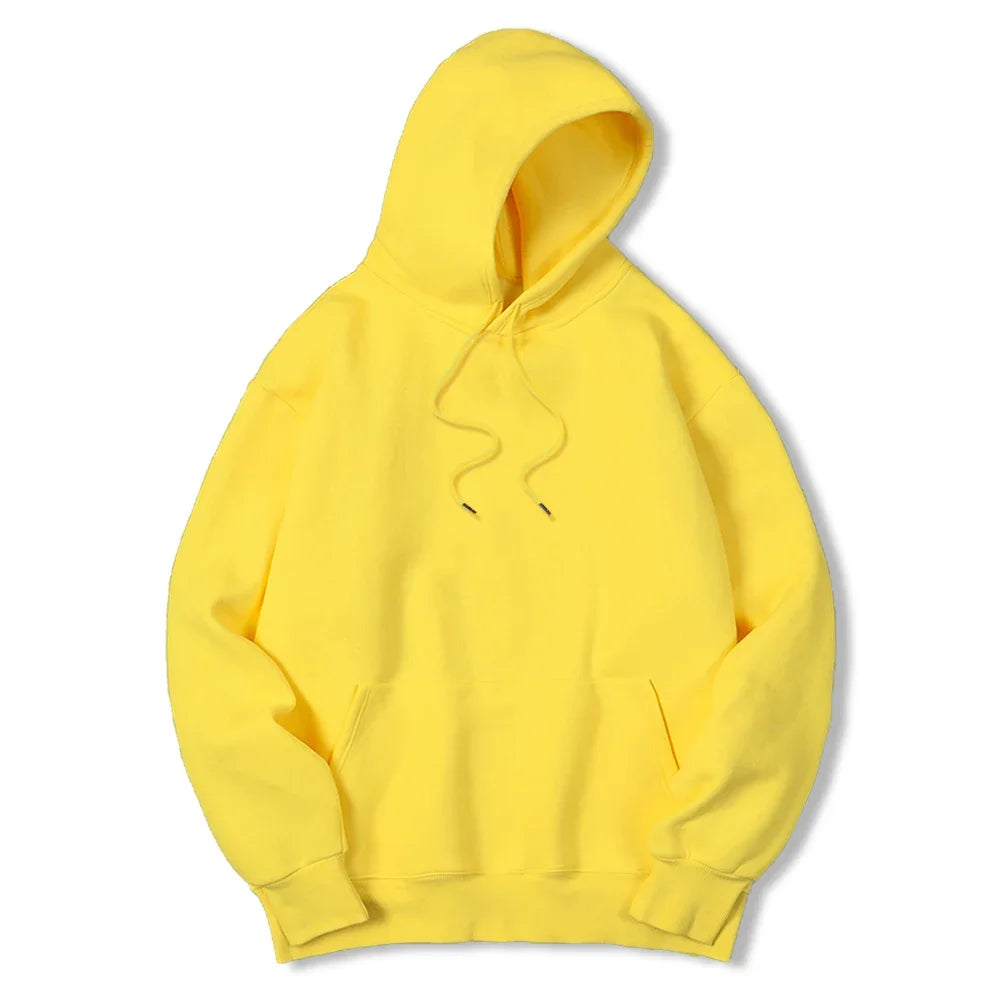 Masculino cor sólida com capuz suéteres masculino camisola de lã quente moda roupas de rua solta respirável moletom com capuz masculino