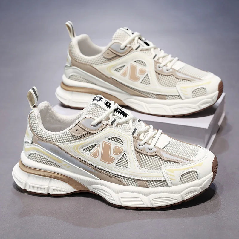 Sapatos masculinos moda ao ar livre sapato casual rendas até plataforma tênis conforto tênis de corrida para homem sapatos de treinamento tenis masculino