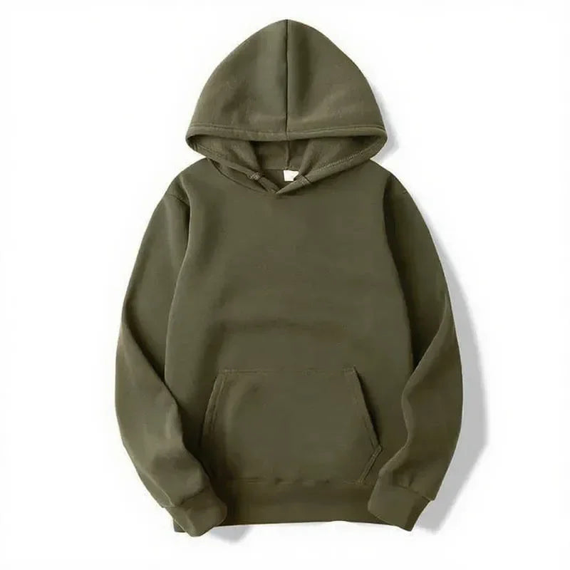 Masculino cor sólida com capuz suéteres masculino camisola de lã quente moda roupas de rua solta respirável moletom com capuz masculino