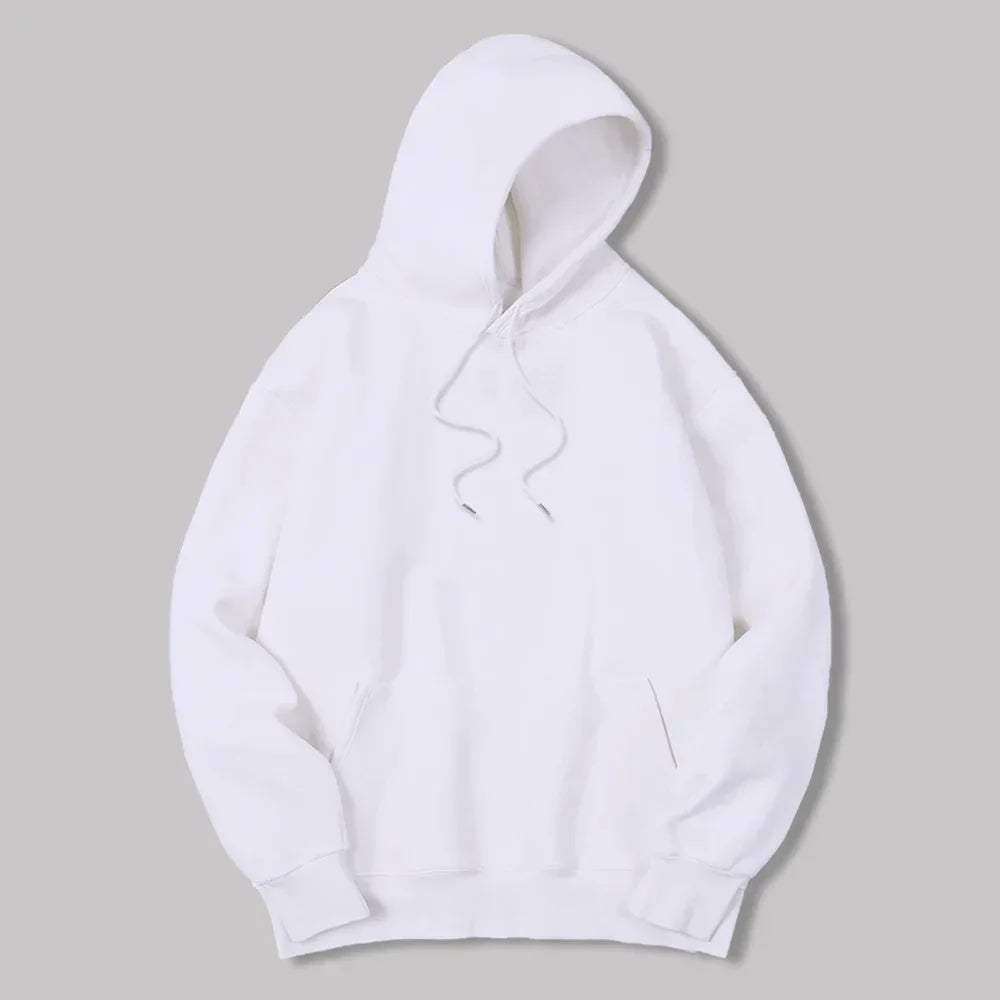 Masculino cor sólida com capuz suéteres masculino camisola de lã quente moda roupas de rua solta respirável moletom com capuz masculino