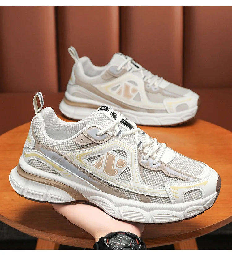 Sapatos masculinos moda ao ar livre sapato casual rendas até plataforma tênis conforto tênis de corrida para homem sapatos de treinamento tenis masculino