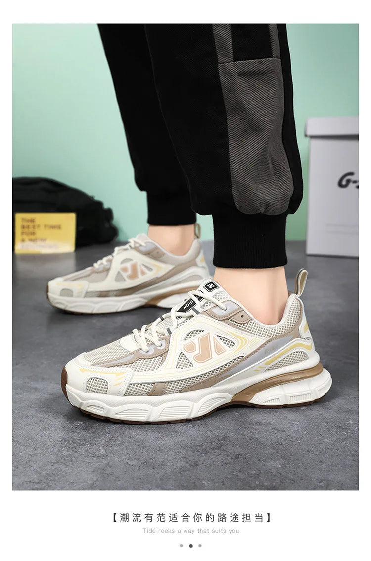 Sapatos masculinos moda ao ar livre sapato casual rendas até plataforma tênis conforto tênis de corrida para homem sapatos de treinamento tenis masculino