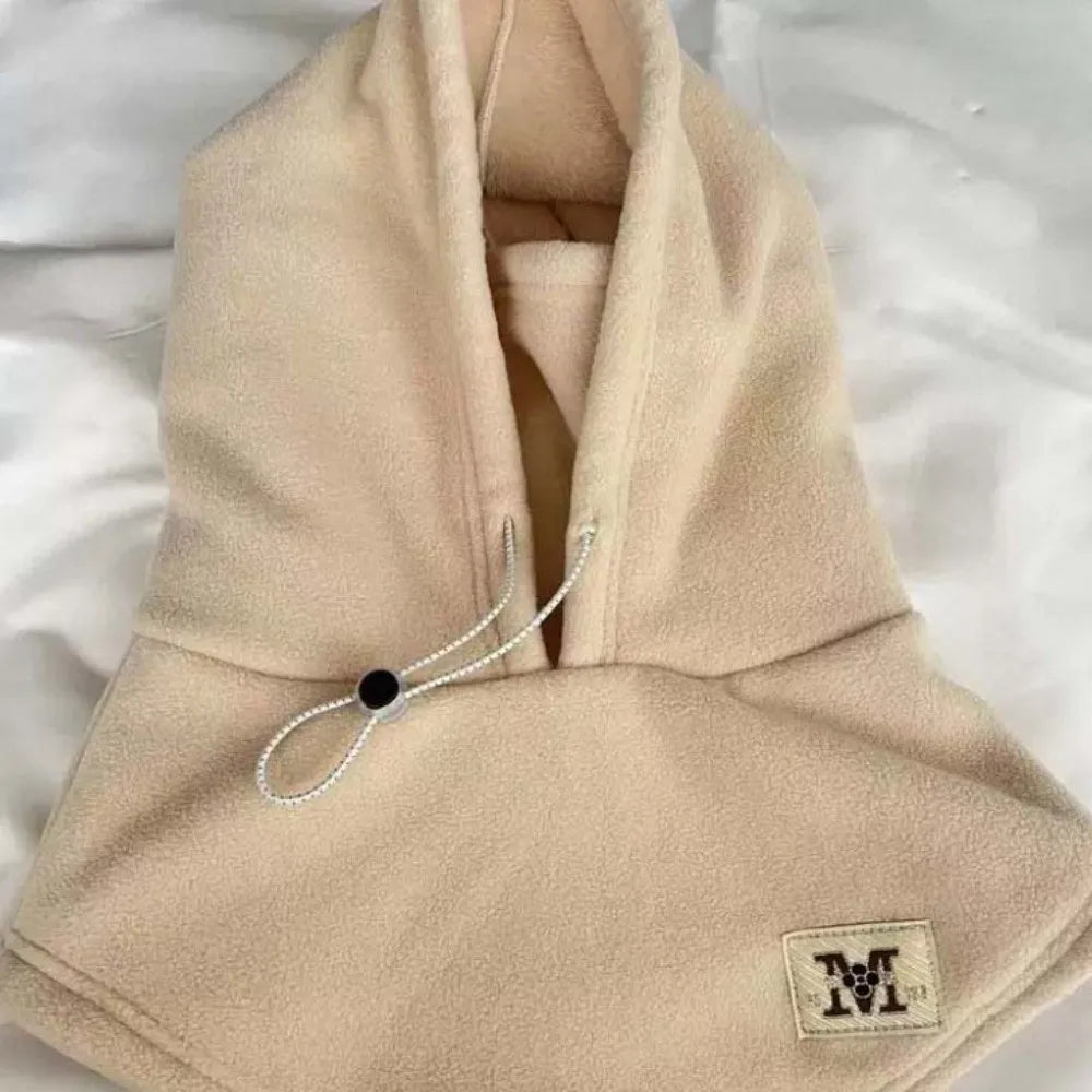 Casual mais quente com capuz pescoço boné à prova de vento cordão inverno pulôver boné anti-frio proteção de ouvido masculino capacete chapéu ciclismo