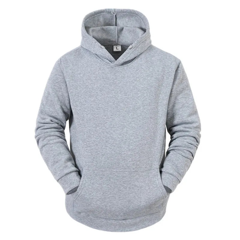 Masculino cor sólida com capuz suéteres masculino camisola de lã quente moda roupas de rua solta respirável moletom com capuz masculino