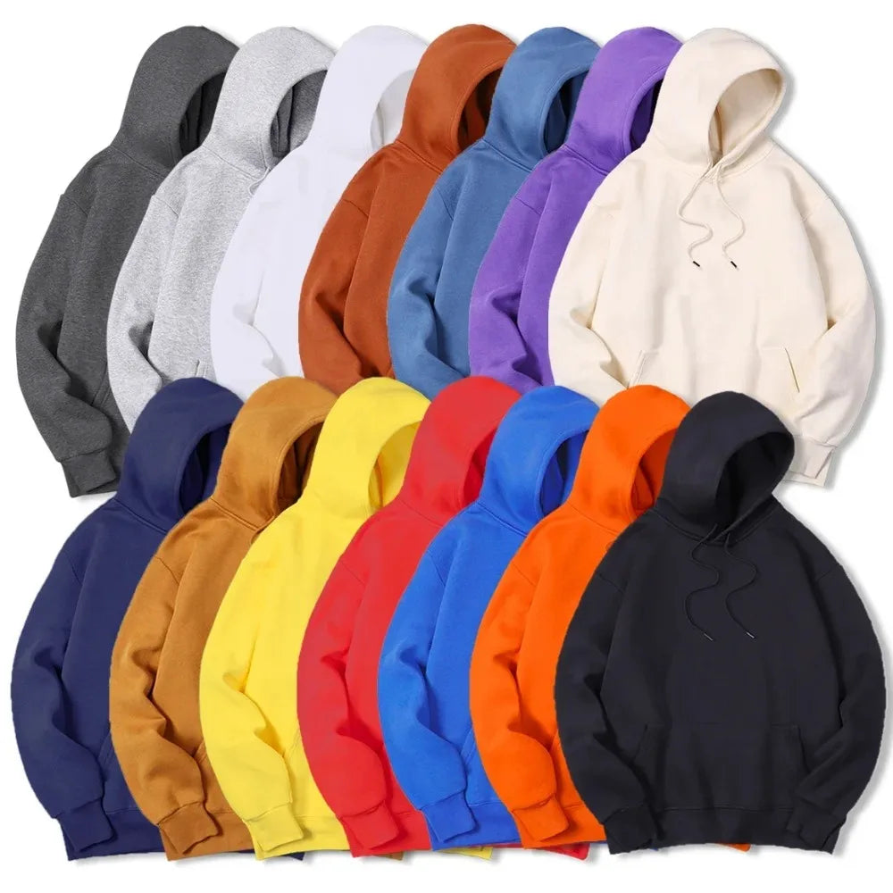 Masculino cor sólida com capuz suéteres masculino camisola de lã quente moda roupas de rua solta respirável moletom com capuz masculino